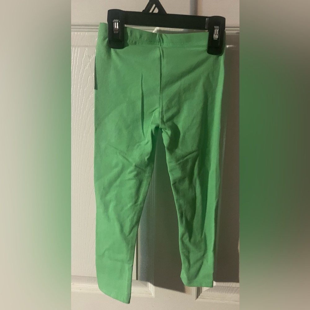 🔴 3/$12 Garanimals Toddler Girl’s Green Leggings! NWT! Size 3T! - Picture 4 of 4